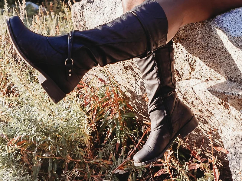 Harley Wide Calf Riding Boot