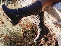 Harley Wide Calf Riding Boot