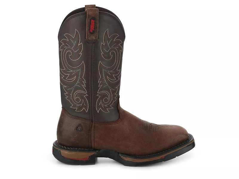 Long Range Steel Toe Western Boot