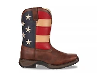 Patriotic Flag Cowboy Boot - Kids'