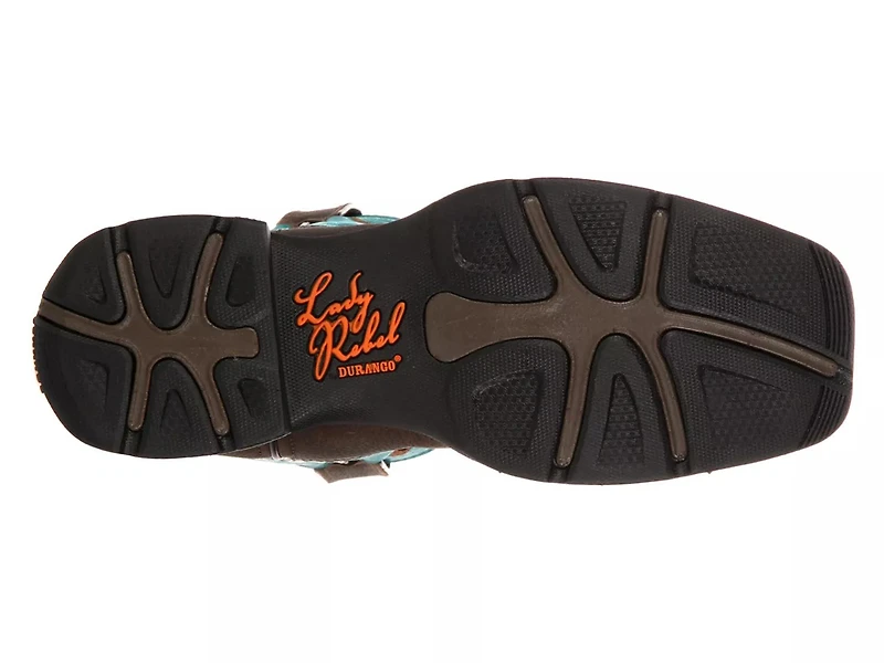 Steel Western Cowboy Boot