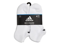 Athletic Cushioned Men’s No Show Socks - 6 Pack