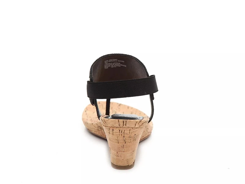 All Good Wedge Sandal