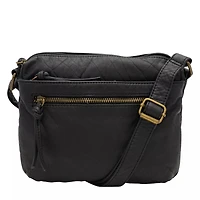 Women's Multi Zip Crossbody Bag