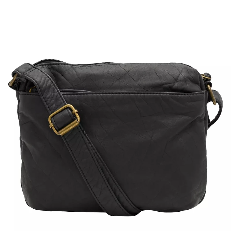 Women's Multi Zip Crossbody Bag