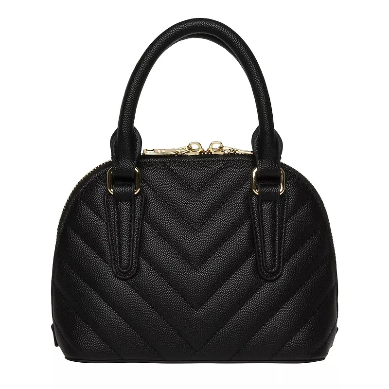 Quilted Mini Satchel Bag