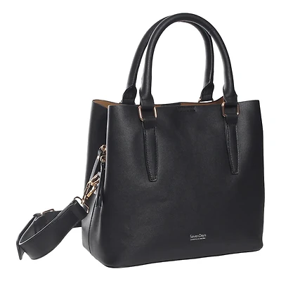 Triple Compartment Satchel