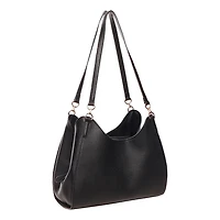 Triple Entry Shoulder Bag