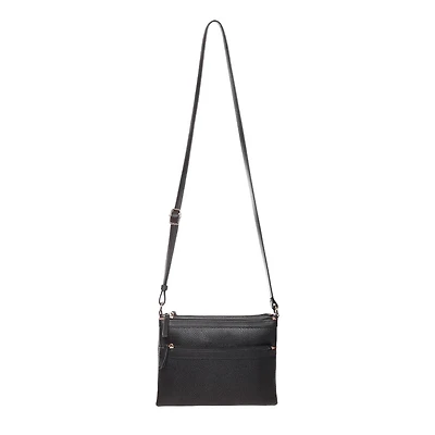 Multi Zip Crossbody Bag