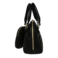 Women's Quilted 2pc Dome Top Handle 