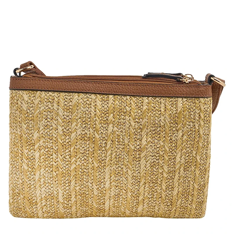 Multi Zip Crossbody Bag