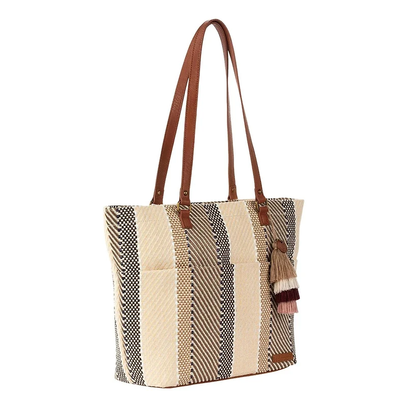Women's Banyan Straw Metro Tote