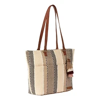 Women's Banyan Straw Metro Tote