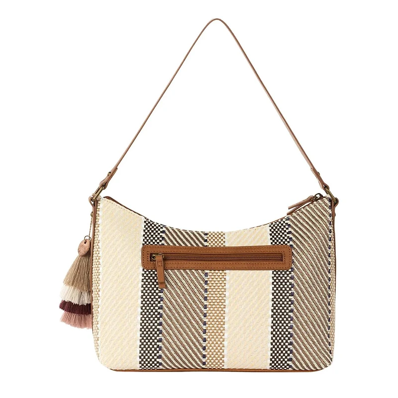 Women's Banyan Straw Hobo Bag