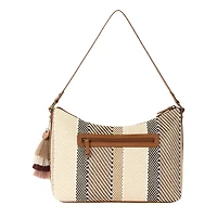 Women's Banyan Straw Hobo Bag