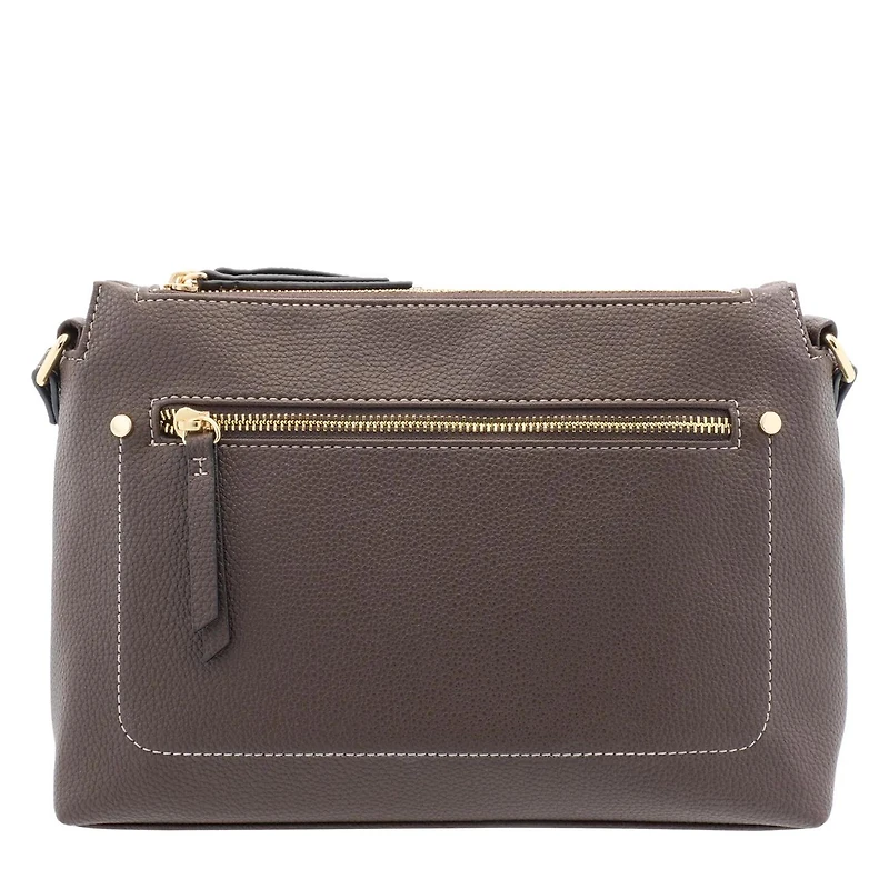 Women's Multi-Zip Crossbody Bag