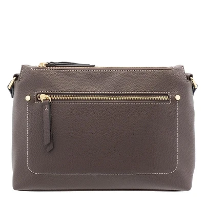 Women's Multi-Zip Crossbody Bag