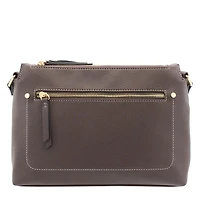 Women's Multi-Zip Crossbody Bag