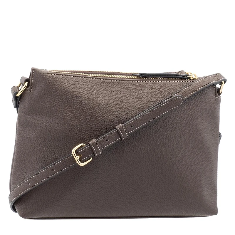 Women's Multi-Zip Crossbody Bag