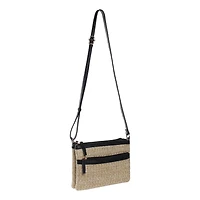 Straw Crossbody Bag
