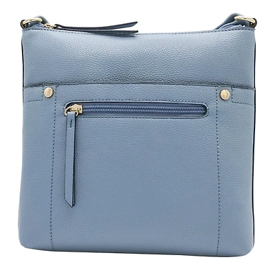 Women's Front Zip Crossbody Bag