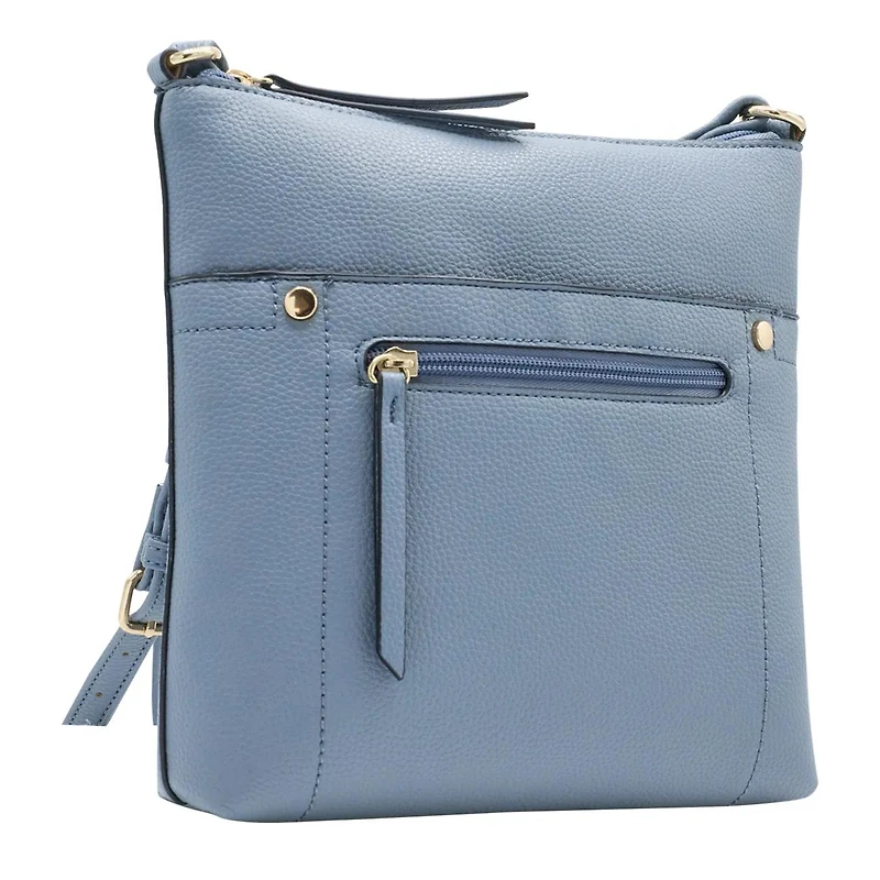 Women's Front Zip Crossbody Bag