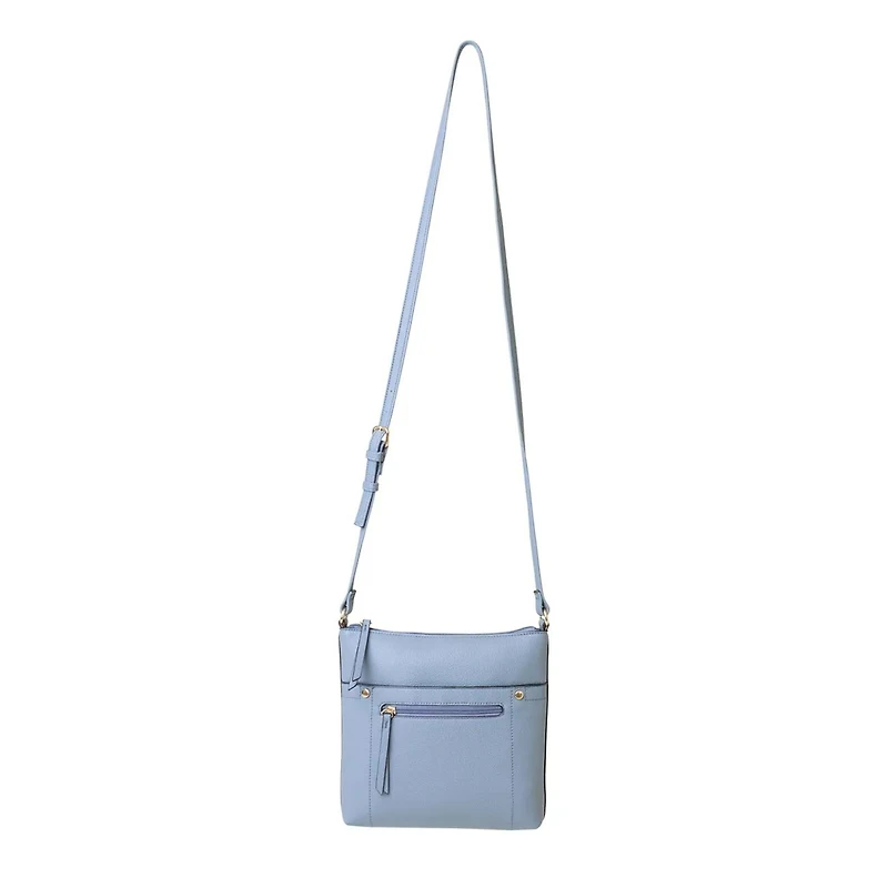 Women's Front Zip Crossbody Bag