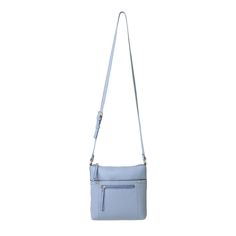 Women's Front Zip Crossbody Bag