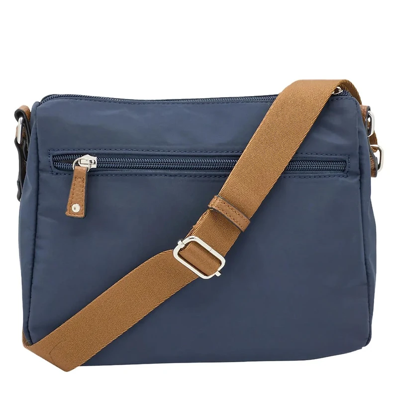 Women's Multi-Zip Crossbody Bag