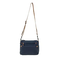 Women's Multi-Zip Crossbody Bag