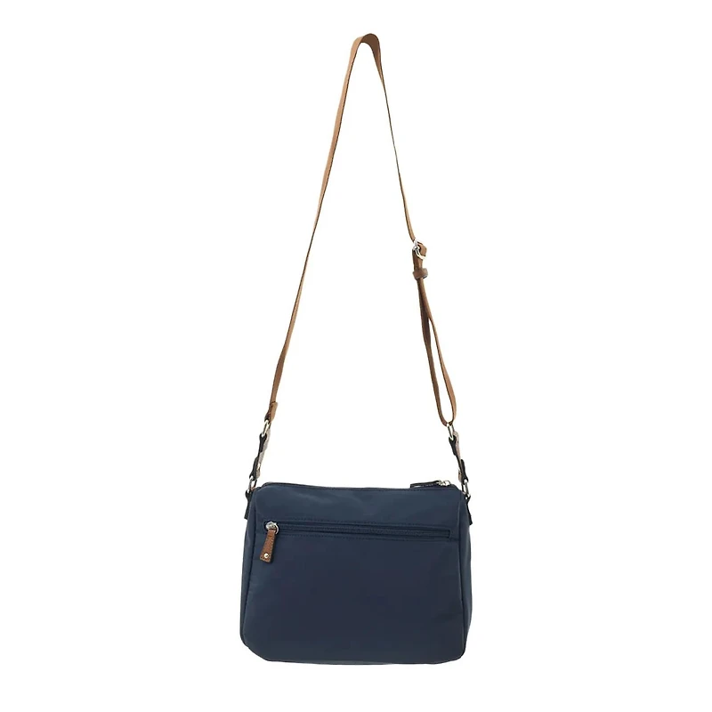 Women's Multi-Zip Crossbody Bag