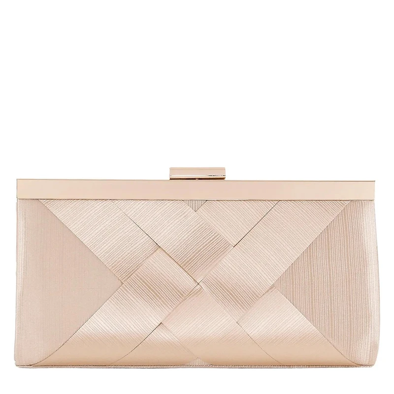Basket Weave Evening Clutch