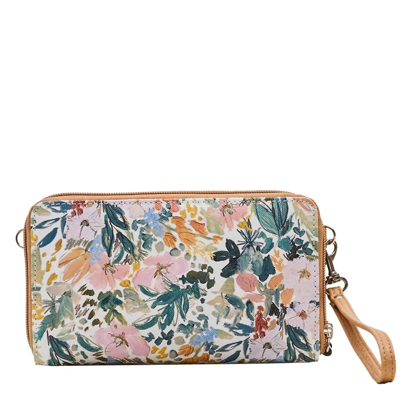 Floral Wallet On A String