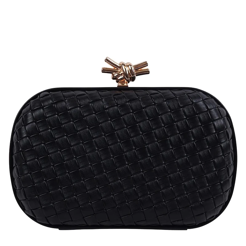 Women's B Coco Woven Clutch
