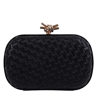 Women's B Coco Woven Clutch
