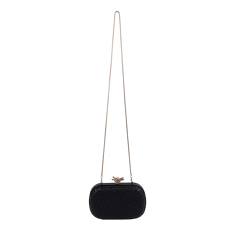 Women's B Coco Woven Clutch