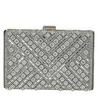 Beaded Structured Clutch