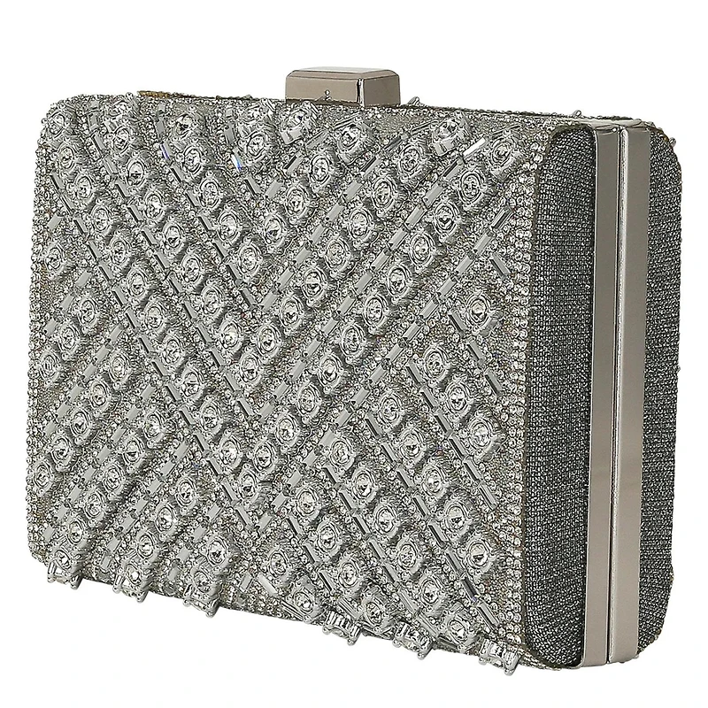 Beaded Structured Clutch