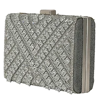 Beaded Structured Clutch