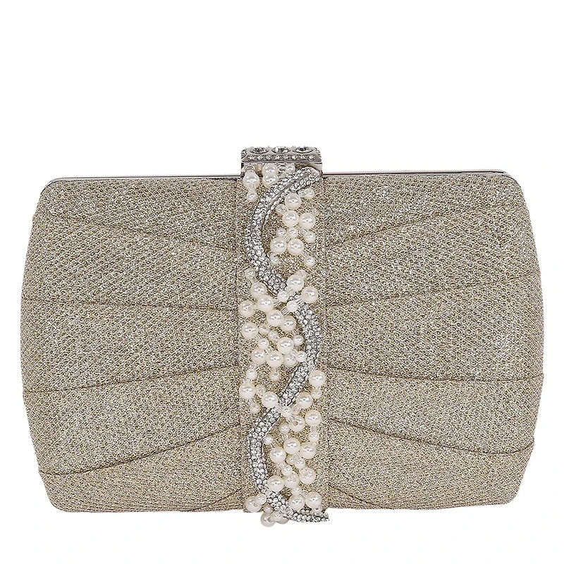 Women's Gathered Clutch