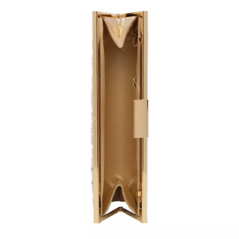 Diamond Pattern Detail Clutch