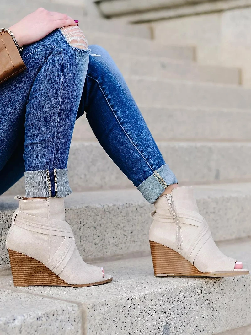 Sabeena Wedge Bootie