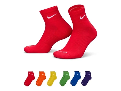Everyday Plus Cushioned Ankle Socks - 6 Pack