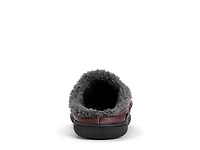 Faux Leather Clog Slipper - Men's