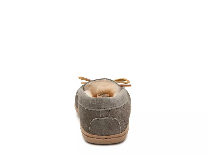 Sheepskin Hard Moccasin Slipper - Women's