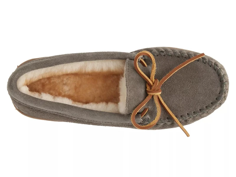 Sheepskin Hard Moccasin Slipper - Women's