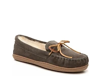 Sheepskin Hard Moccasin Slipper