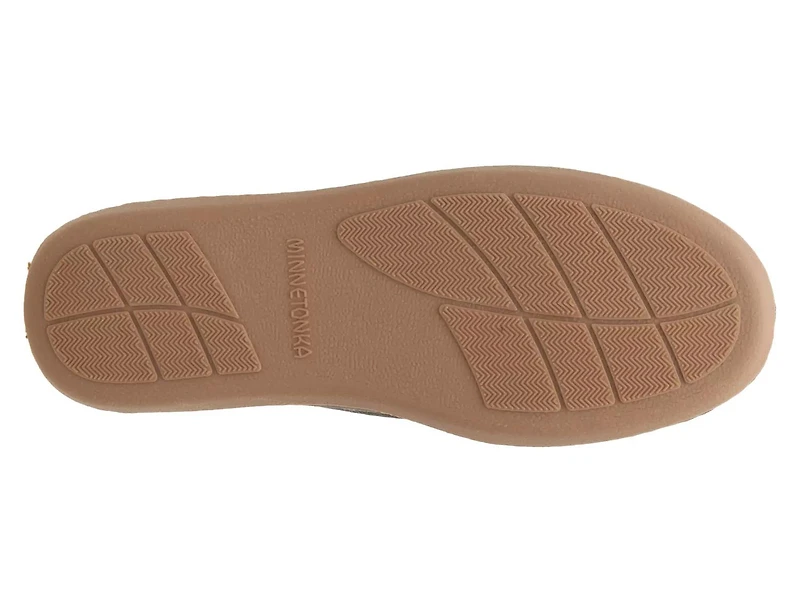 Sheepskin Hard Moccasin Slipper