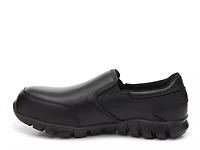 Sublite Cushion Steel Toe Slip-On Work Shoe