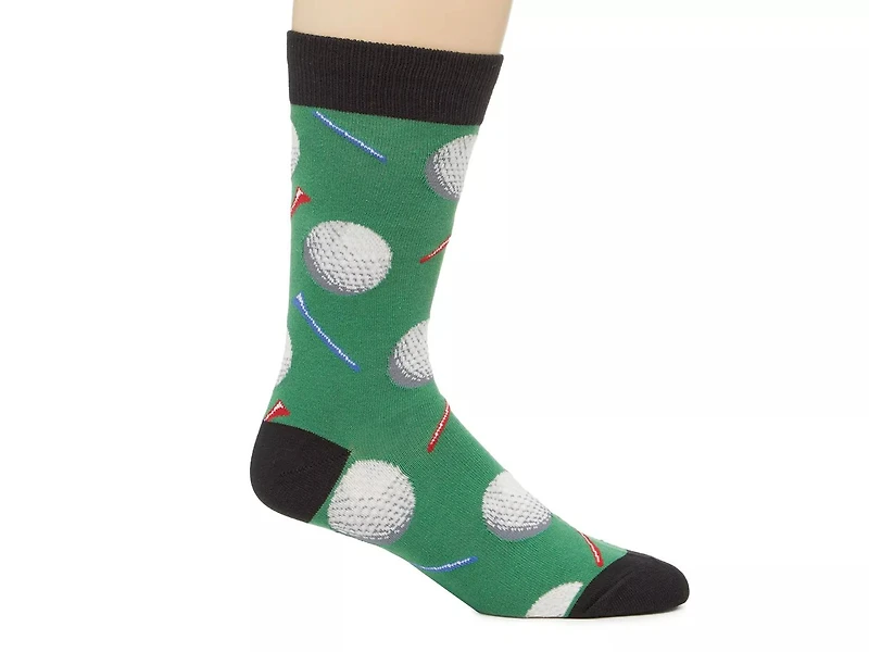 Tee It Up Men's Crew Socks